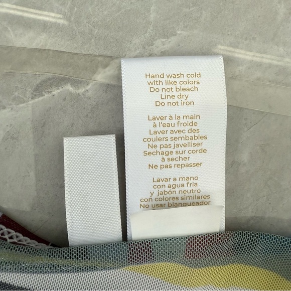 Women's Anne Cole Striped Mesh V-Neck Beach Pool Cover Up Tee Size XS / Small - Picture 11 of 16